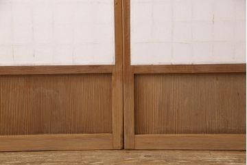障子戸2枚をリペア&カスタム!引き手を取り付け、障子をプラスチック障子に交換。(引き戸、建具)
