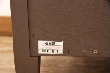 ドレクセルヘリテイジのチェストをリペア&カスタム!引き出し2杯をフラップダウン扉に加工し、片方の内部にスライドレールを取り付け使いやすくリメイク。(サイドボード、リビングボード)