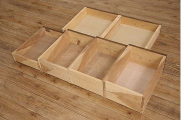 アンティーク片袖机の見た目を変えずに綺麗にリペア!欠損した部分を新材で修復。(ワークデスク、学習机)