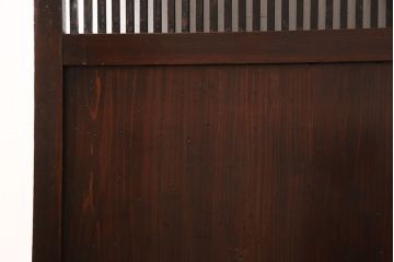 格子帯戸をリペア&カスタム!幅を小さくリサイズ。(引き戸、建具)