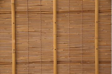 アンティーク御簾戸4枚セットをリペア&カスタム!高さをリサイズし、既存の鴨井・敷居で使えるよう加工。(建具、簀戸、夏障子)