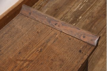 アンティーク文机の見た目を変えずに綺麗にリペア!(ローテーブル、座机)