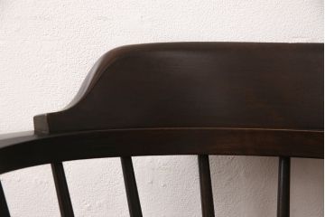 松本民芸家具のキャプテンチェアの見た目を変えずに綺麗にリペア!(アームチェア、椅子、イス)