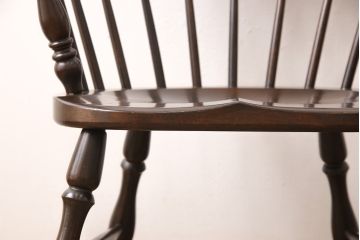 松本民芸家具のキャプテンチェアの見た目を変えずに綺麗にリペア!(アームチェア、椅子、イス)