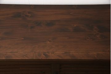 水屋箪笥をリペア&カスタム!奥行きを浅くリサイズし、新たに天板を取り付け。(サイドボード、引き出し、重ね箪笥)