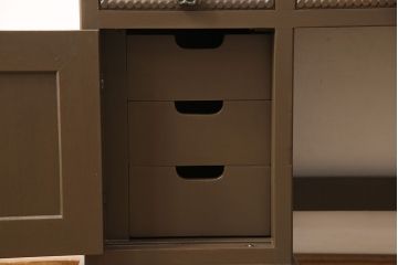 ドレッサー&チェアセットの見た目を変えずに綺麗にリペア!(鏡台)