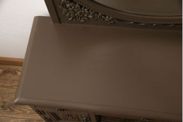 ドレッサー&チェアセットの見た目を変えずに綺麗にリペア!(鏡台)