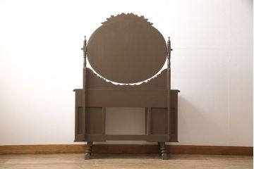 ドレッサー&チェアセットの見た目を変えずに綺麗にリペア!(鏡台)