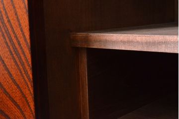 岩谷堂箪笥のワードローブをリペア&カスタム!内部のハンガーポールを取り外し、棚板を取り付けてキャビネットにリメイク。(収納棚、戸棚)