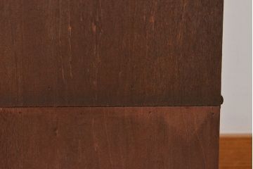 岩谷堂箪笥のワードローブをリペア&カスタム!内部のハンガーポールを取り外し、棚板を取り付けてキャビネットにリメイク。(収納棚、戸棚)