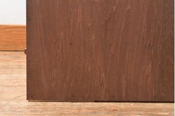 岩谷堂箪笥のワードローブをリペア&カスタム!内部のハンガーポールを取り外し、棚板を取り付けてキャビネットにリメイク。(収納棚、戸棚)