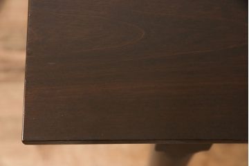松本民芸家具のダイニングテーブルをリペア&カスタム!デザインは変えずに奥行きをカットし、カット部分を本体に合わせて着色。(作業台)
