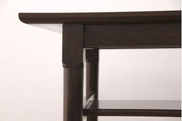 松本民芸家具のダイニングテーブルをリペア&カスタム!デザインは変えずに奥行きをカットし、カット部分を本体に合わせて着色。(作業台)