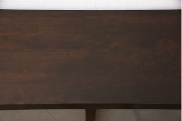 和製アンティークのガラス戸棚をリペア&カスタム!引き戸のガラスをすりガラスに変更し、天板と木製脚を取り付け。(サイドボード、キャビネット)