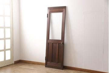 木製ドアをリペア&カスタム!高さと幅をリサイズ。(ガラス扉、建具)