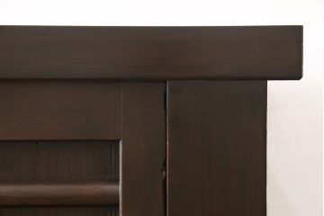 重ね水屋箪笥の下段をリペア&カスタム!棚板と足を取り付け、サイドボードにリメイク。(サイドキャビネット)
