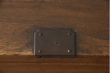 明治大正期のの庄内箪笥ローボードの見た目を変えずに綺麗にリペア!(ローチェスト、サイドチェスト、引き出し、テレビ台、テレビボード、桐箪笥、総桐箪笥、和たんす)