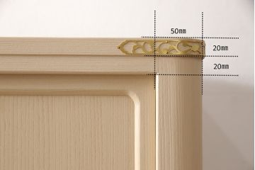 加茂桐箪笥の見た目を変えずに綺麗にリペア!汚れ・欠けを修復し、全体を砥の粉仕上げ。(総桐たんす、総桐箪笥、胴丸、和たんす、収納タンス)