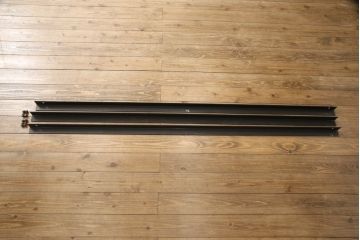ベッドフレームをリペア&カスタム!リサイズし、木部を1トーン落ち着いた色味に着色仕上げ。(ダブル)