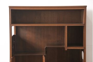 京都産の茶棚の見た目を変えずに綺麗にリペア!(茶箪笥、収納棚、戸棚、重ね箪笥、水屋箪笥、キャビネット)