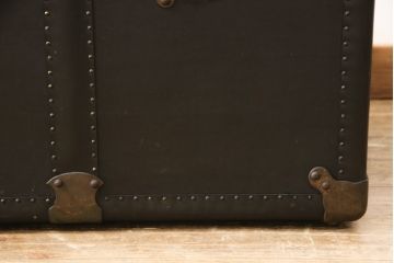 昭和初期の船トランクの見た目を変えずに綺麗にリペア!破損個所は取り外し、可動部を調整。(ローテーブル、センターテーブル、収納、ディスプレイ)