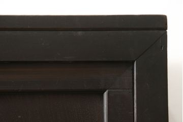 重ね水屋箪笥をリペア&カスタム!引き違い戸の金網をクリアガラスに変更。(収納棚、戸棚、食器棚、キャビネット)