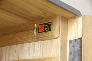 加茂桐箪笥をリペア&カスタム!内部はそのままに、外側を青みがかったダークグレーにペイント仕上げ。(並厚、着物箪笥、和タンス、収納箪笥、衣装タンス)