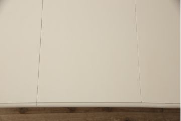 マホガニー材製のエクステンションテーブルをリペア&カスタム!アンティークのホワイトでペイント仕上げ。(ダイニングテーブル)