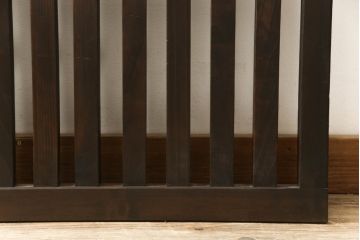 格子戸をリペア&カスタム!高さをリサイズし、吊り金具を取り付け加工。(引き戸、建具)