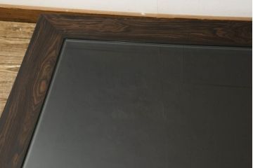 ビンテージの座卓をリペア&カスタム!天板をくり抜きガラス天板をはめ込み。ショーケース付き座卓にリメイク。ディスプレイスペースは鍵付きの引き出し仕様に加工。(ローテーブル、センターテーブル、ヴィンテージ)