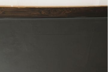 ビンテージの座卓をリペア&カスタム!天板をくり抜きガラス天板をはめ込み。ショーケース付き座卓にリメイク。ディスプレイスペースは鍵付きの引き出し仕様に加工。(ローテーブル、センターテーブル、ヴィンテージ)