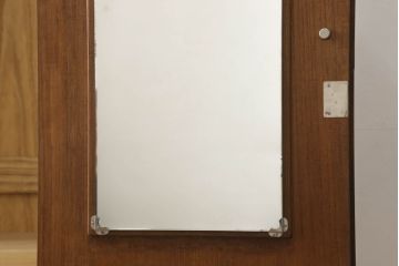 伝統工芸士・中沢和夫作の加茂桐箪笥をリペア&カスタム!オーク系の着色仕上げ。(胴丸、総桐たんす、ワードローブ、衣装箪笥、和タンス、洋服タンス)