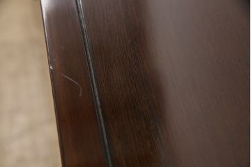 水屋箪笥サイドボードをリペア&カスタム!引き戸裏面をクリアガラスに変更し、本体を現状の色味をベースに着色仕上げ。(キャビネット、食器棚、戸棚、収納棚)