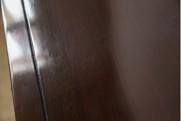水屋箪笥サイドボードをリペア&カスタム!引き戸裏面をクリアガラスに変更し、本体を現状の色味をベースに着色仕上げ。(キャビネット、食器棚、戸棚、収納棚)