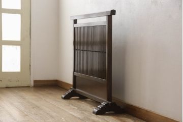 松本民芸家具の衝立をリペア&カスタム!ご希望のサイズにカットし高さを調整。(つい立て、パーテーション)