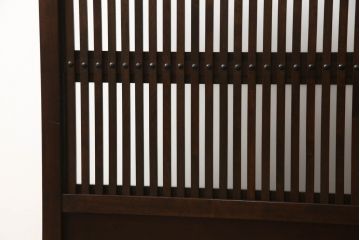 松本民芸家具の衝立をリペア&カスタム!ご希望のサイズにカットし高さを調整。(つい立て、パーテーション)
