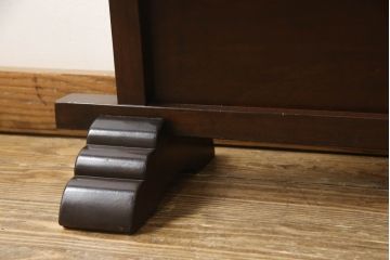 松本民芸家具の衝立をリペア&カスタム!ご希望のサイズにカットし高さを調整。(つい立て、パーテーション)
