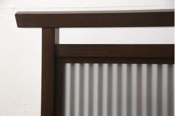 松本民芸家具の衝立をリペア&カスタム!ご希望のサイズにカットし高さを調整。(つい立て、パーテーション)