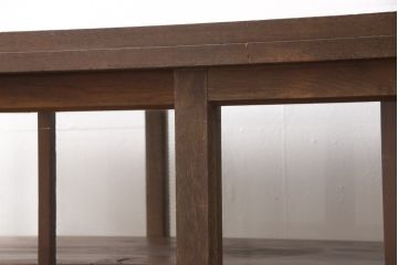 アンティークのガラスケースをリペア&カスタム!斜めだった棚板を水平に製作。(ショーケース、陳列棚)