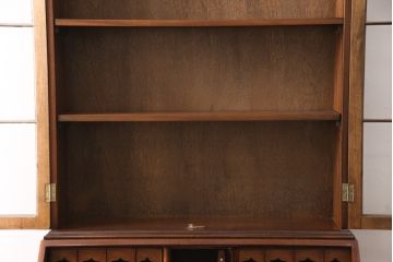ビューローブックケースをリペア&カスタム!脚をカットし高さを調整。(収納棚、キャビネット、ワークデスク、在宅ワーク、在宅用)