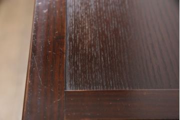 水屋箪笥をリペア&カスタム!上段収納部に栗材にて棚板製作。下段収納部にある棚板2枚を取り外し、新たに製作した棚板に交換。(食器棚、茶箪笥、戸棚、収納棚)