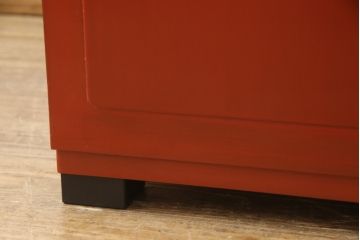 ローデスクをリペア&カスタム!新材にて脚を製作。色味はマットブラックにペイント。(机、在宅ワーク、在宅用センターテーブル)