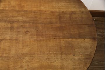 2way丸テーブルの見た目を変えずに綺麗にリペア!脚部のみ修繕・調整。(ちゃぶ台、座卓、カフェテーブル、コーヒーテーブル、サイドテーブル)