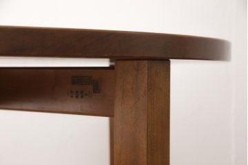 2way丸テーブルの見た目を変えずに綺麗にリペア!脚部のみ修繕・調整。(ちゃぶ台、座卓、カフェテーブル、コーヒーテーブル、サイドテーブル)