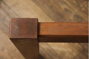 2way丸テーブルの見た目を変えずに綺麗にリペア!脚部のみ修繕・調整。(ちゃぶ台、座卓、カフェテーブル、コーヒーテーブル、サイドテーブル)