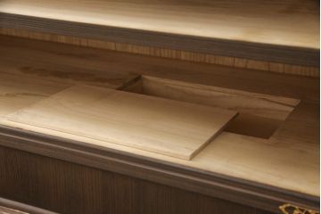 加茂総桐箪笥をリペア&カスタム!内部はそのままに、本体外側のみブラウン系で着色。(総桐たんす、引き出し、チェスト、着物箪笥、和タンス)