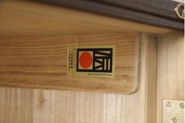 加茂総桐箪笥をリペア&カスタム!内部はそのままに、本体外側のみブラウン系で着色。(総桐たんす、引き出し、チェスト、着物箪笥、和タンス)