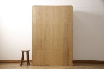 総桐紀州箪笥をリペア&カスタム!本体は蜜蝋ワックスにて木地色仕上げ。(四方丸、胴厚、総桐箪笥、桐たんす、引き出し、チェスト、衣装箪笥)