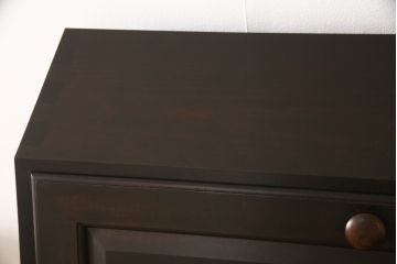 L型ビューローをリペア&カスタム!指定の位置に配線穴開け加工。(チェスト、引き出し、ヴィンテージ)