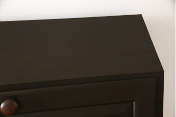 L型ビューローをリペア&カスタム!指定の位置に配線穴開け加工。(チェスト、引き出し、ヴィンテージ)